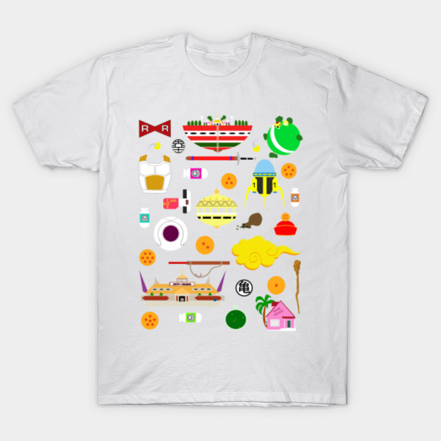 Dragon Ball Icons T-Shirt-TOZ